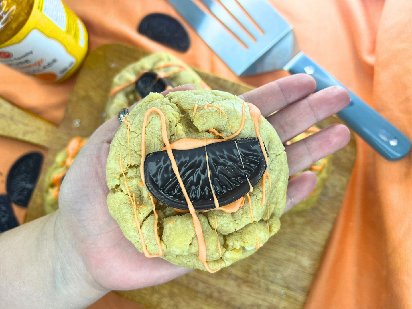 Orange Marmalade Chunky Cookies