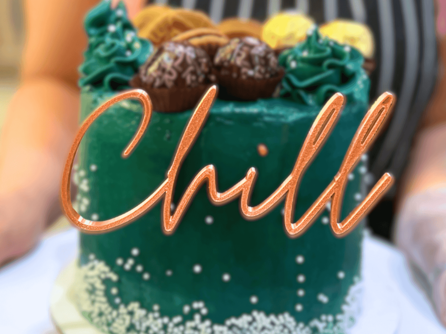 Personalized Name Cake Topper