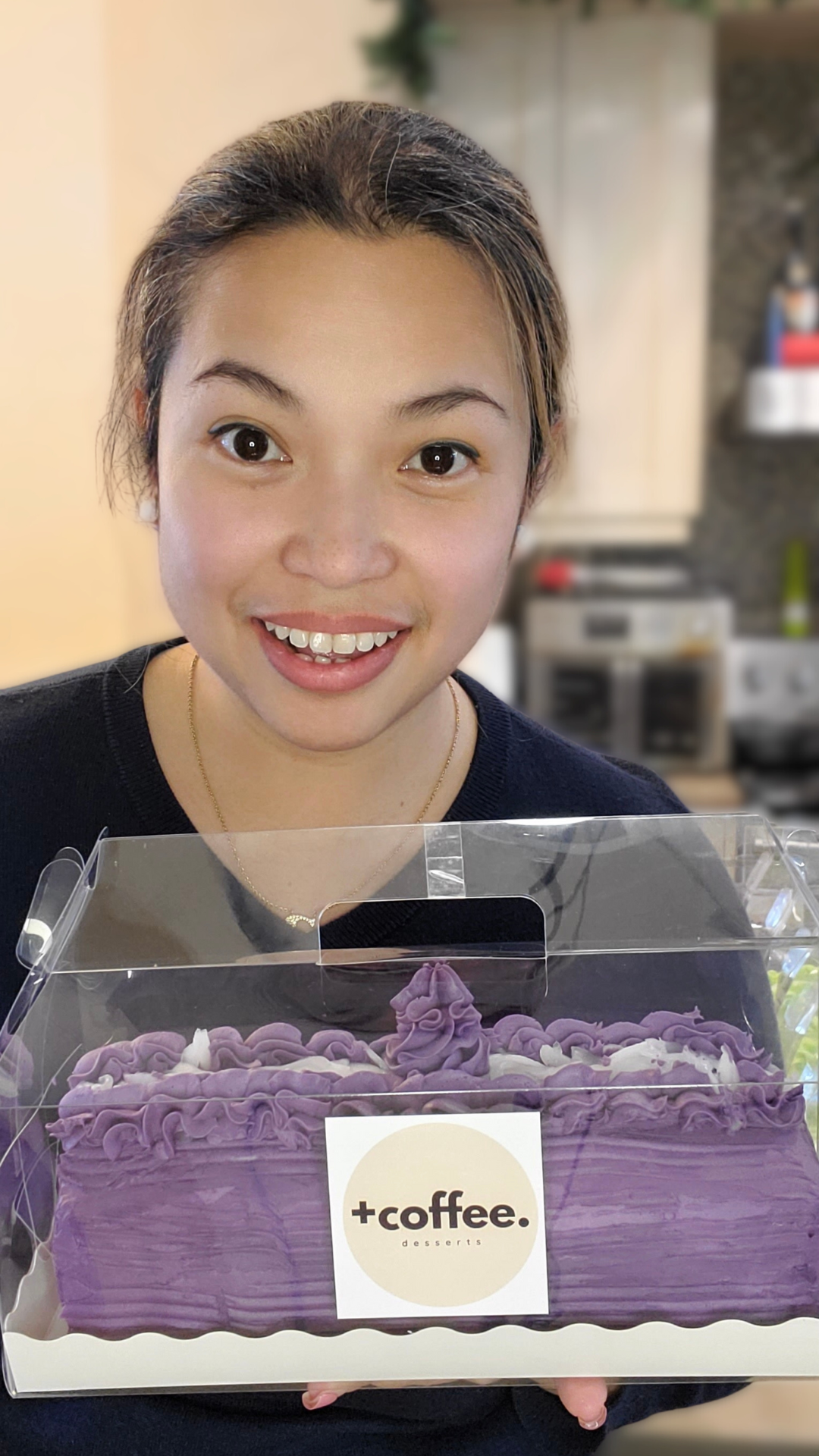 Ube Macapuno Roll Cake